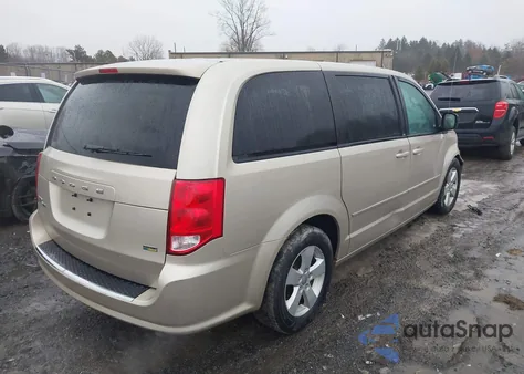 2013 Dodge Grand Caravan Se из США, поврежденный, VIN 2C4RDGBG3DR792395